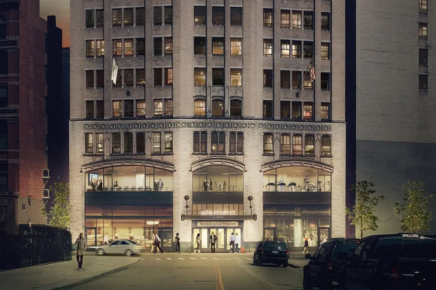 Element by Marriott Detroit at the Metropolitan EXTERIOR