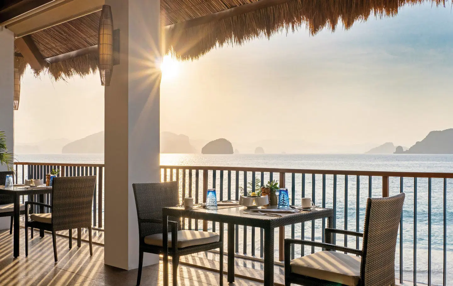 El Nido Resorts Pangulasian Island Terrasse