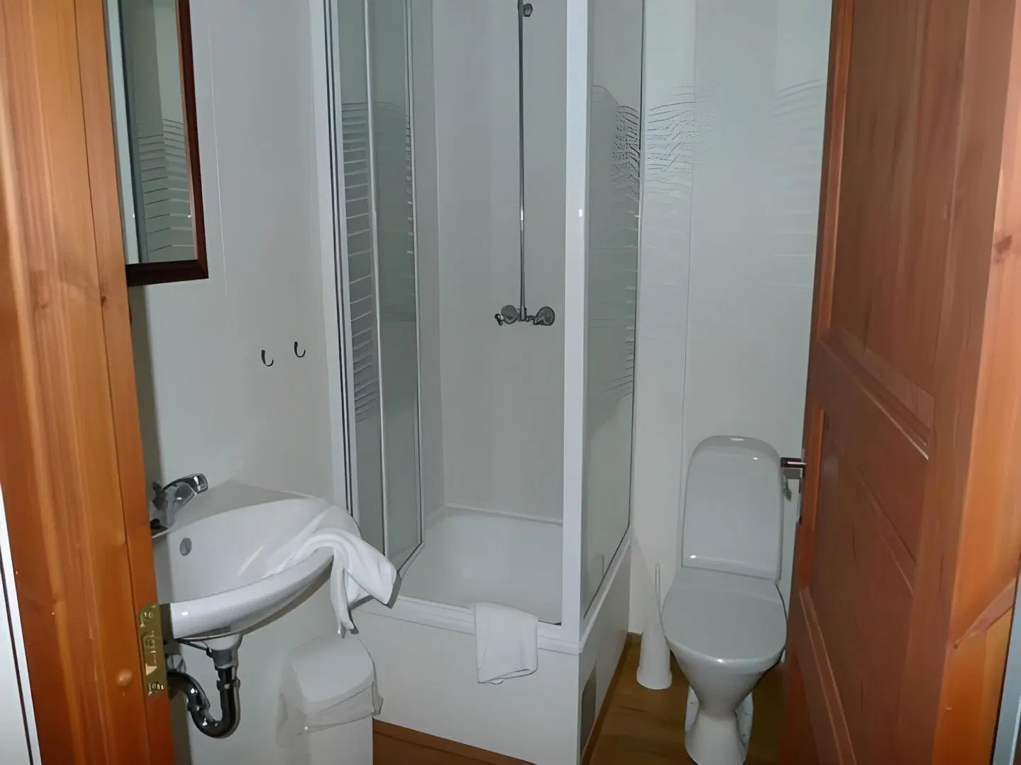 Aurora Lodge Hotel Badezimmer