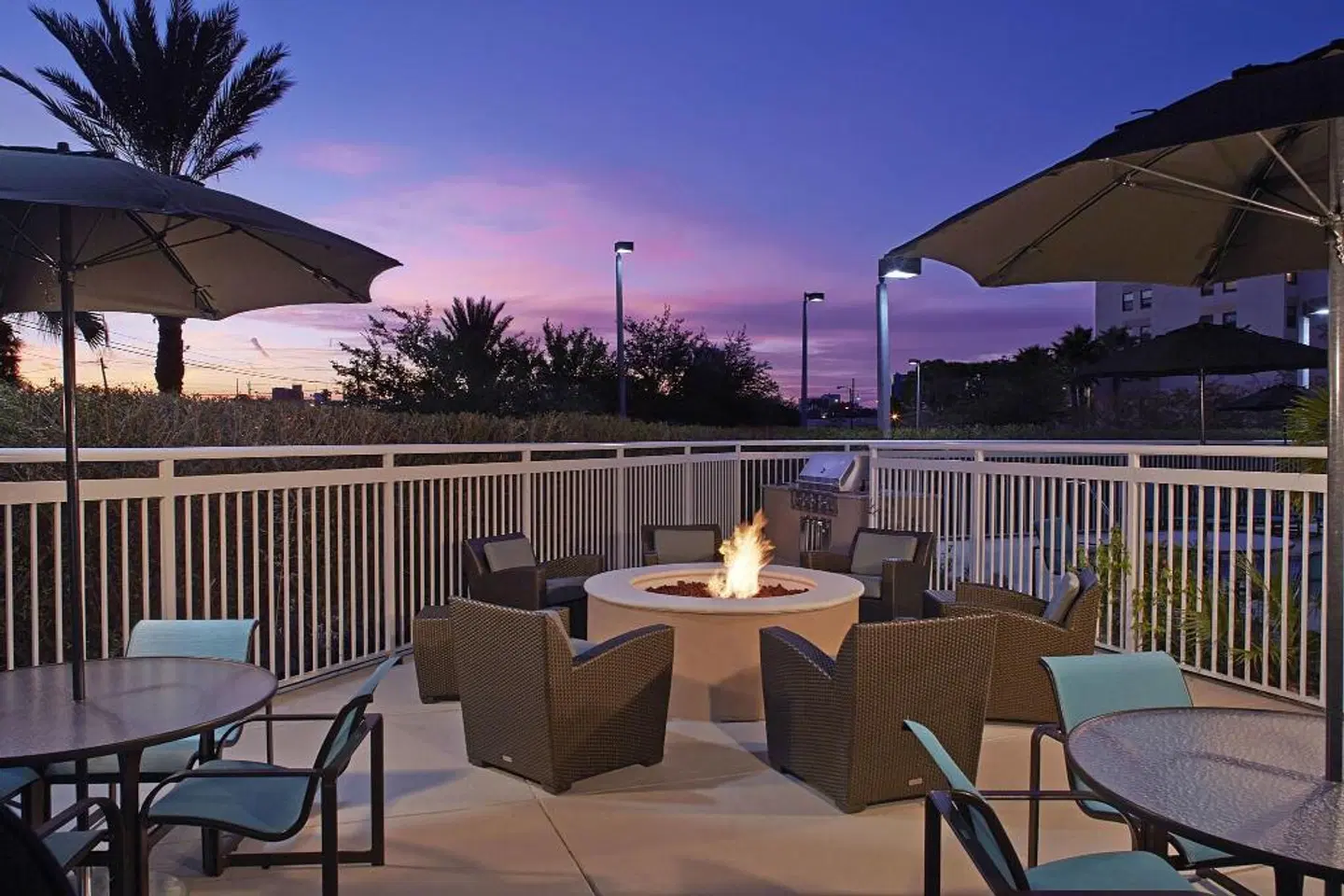 Residence Inn by Marriott Clearwater Downtown Terrasse