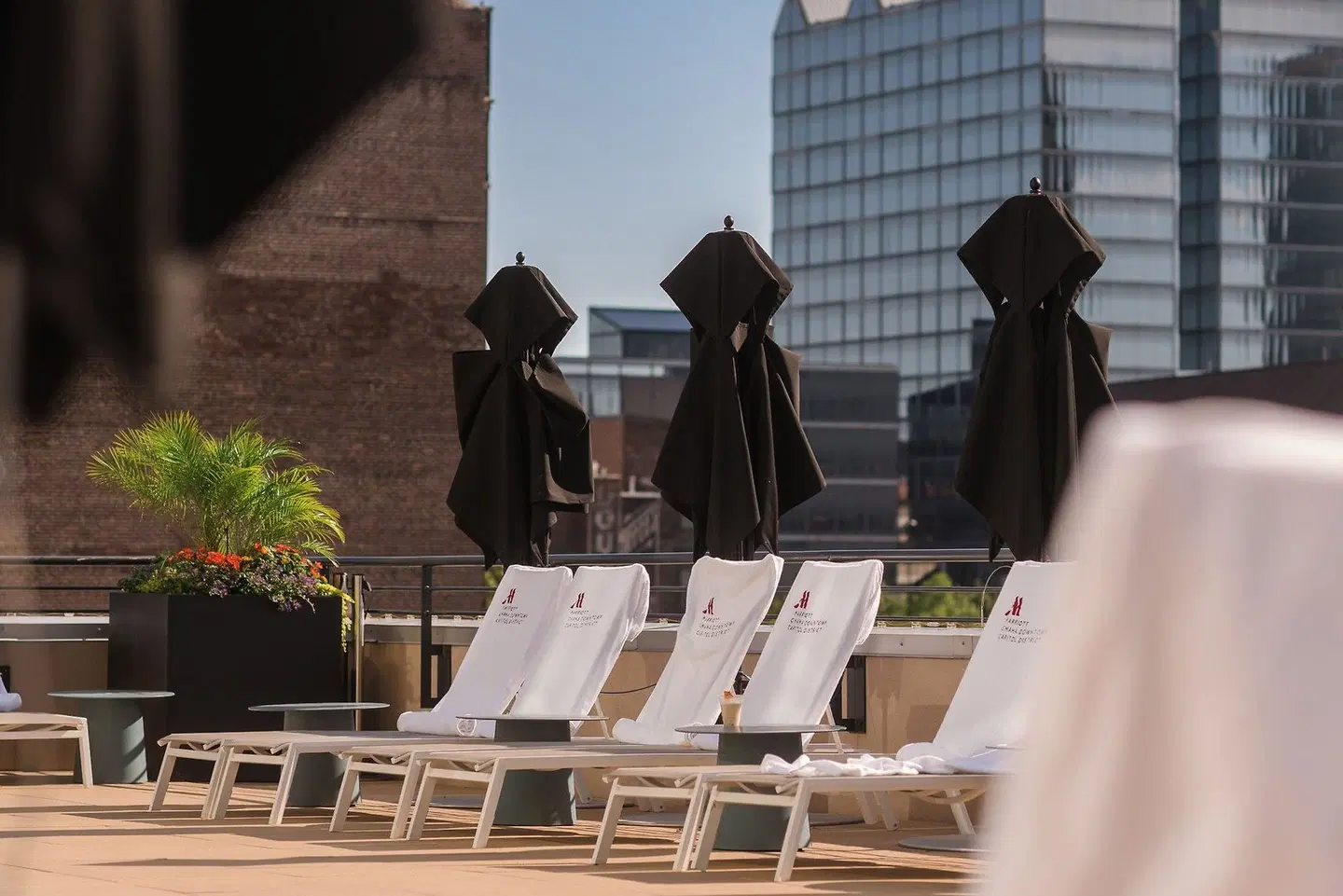 Omaha Marriott Downtown at the Capitol District Terrasse