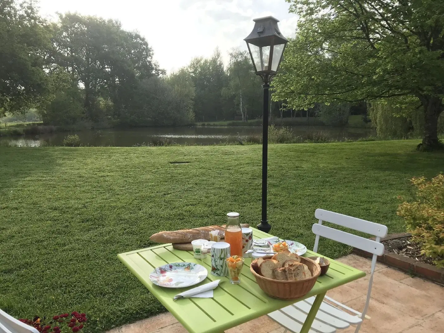 Ferme Boisquillon Terrasse