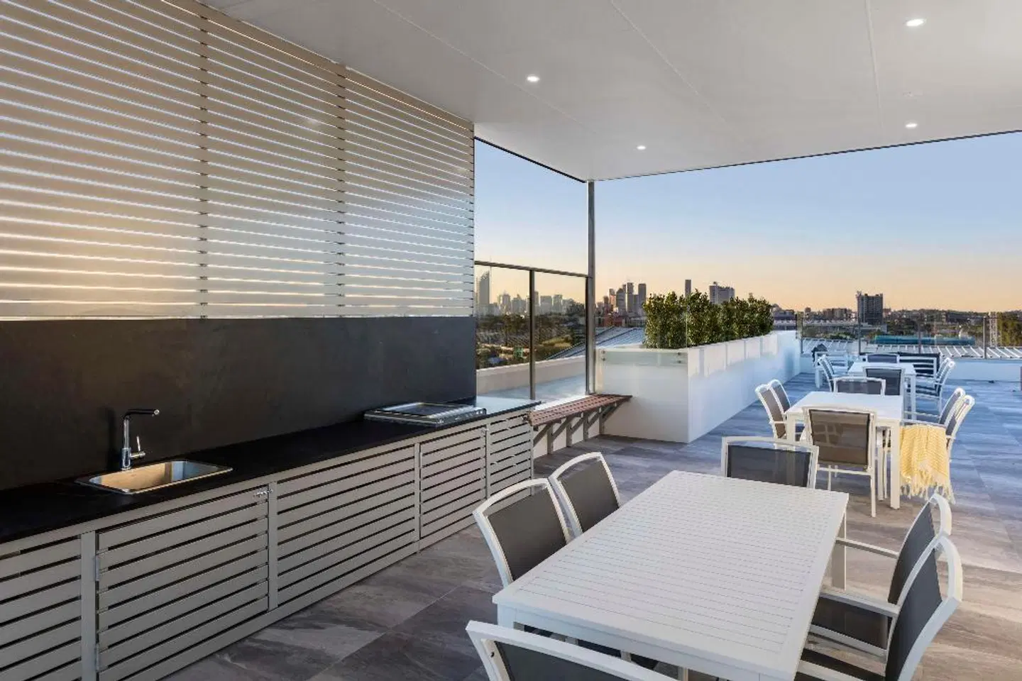 Oaks Woolloongabba Terrasse