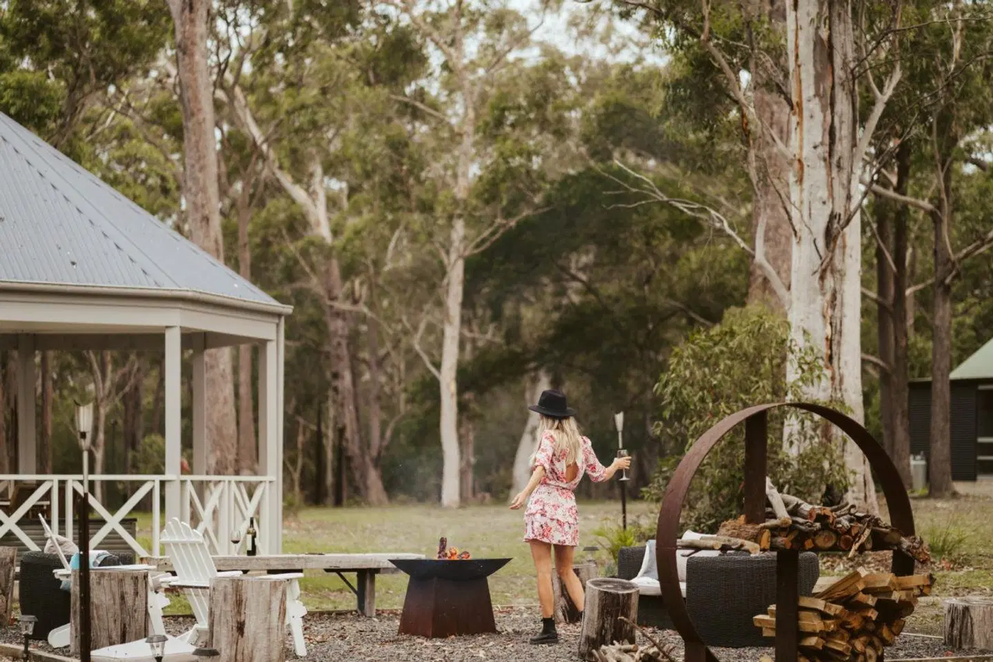 Bay & Bush Cottages, Jervis Bay Terrasse