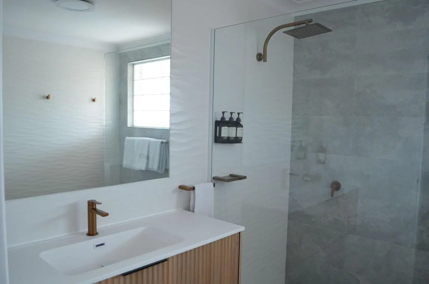 Bathurst Motor Inn Badezimmer