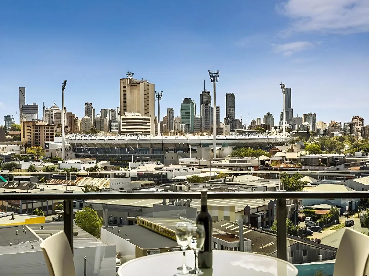 Quest Woolloongabba Terrasse