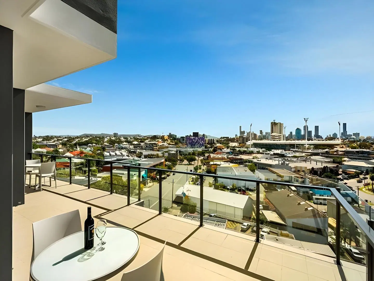 Quest Woolloongabba Terrasse