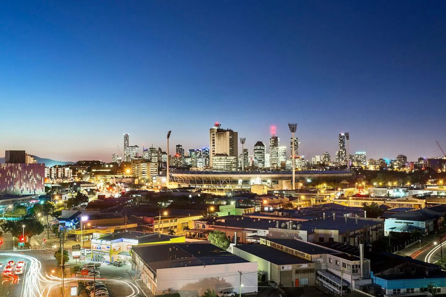 Quest Woolloongabba Terrasse