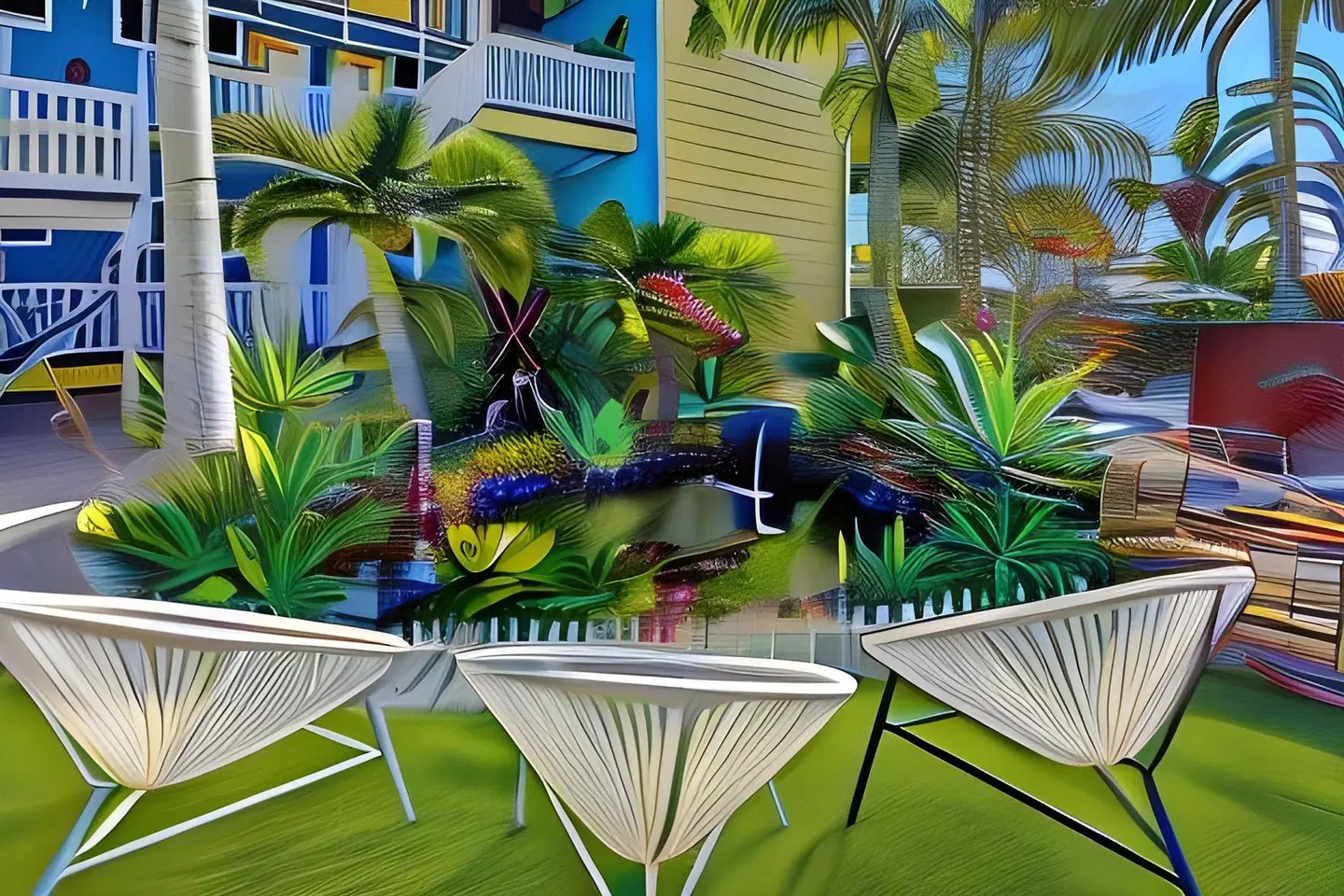 Coral Inn Yeppoon Terrasse