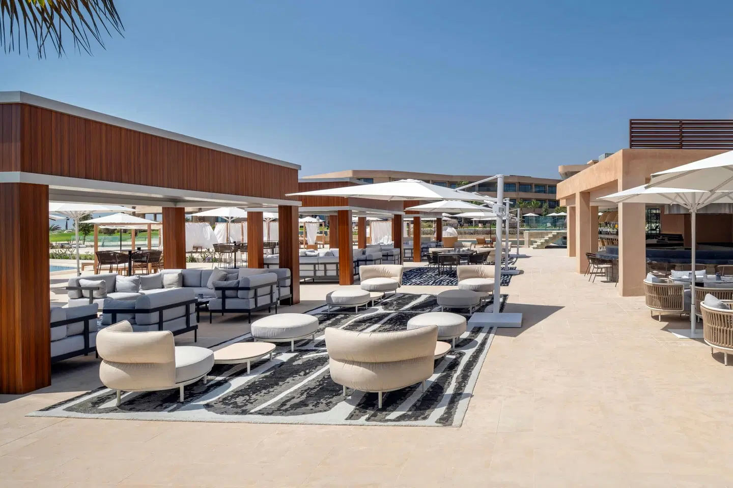 Taghazout Bay Marriott Resort Terrasse