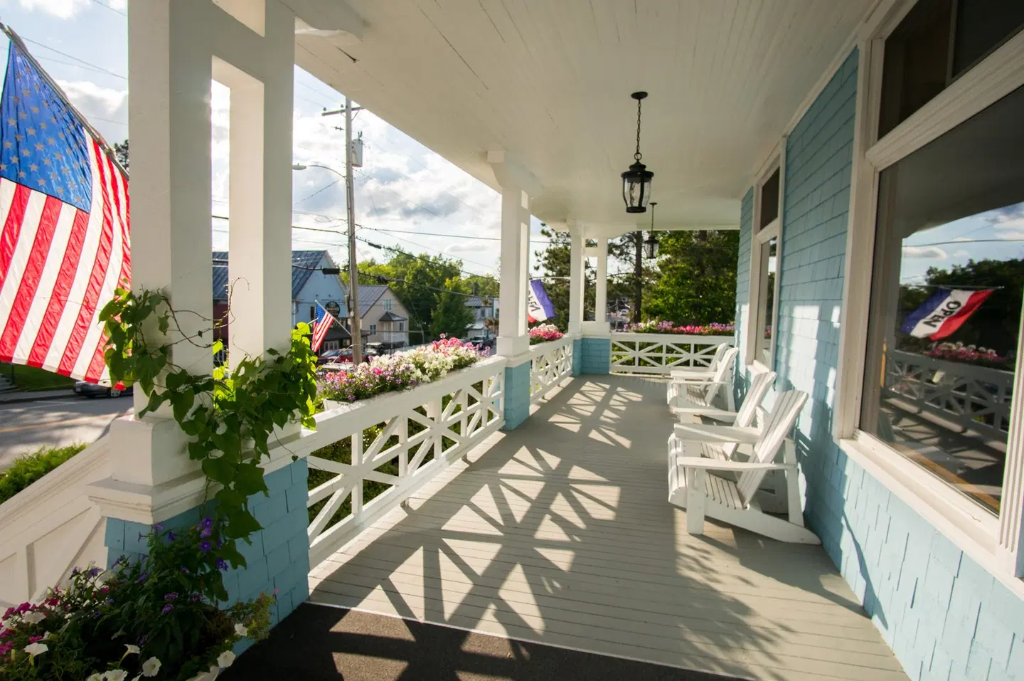 The Rangeley Inn Terrasse