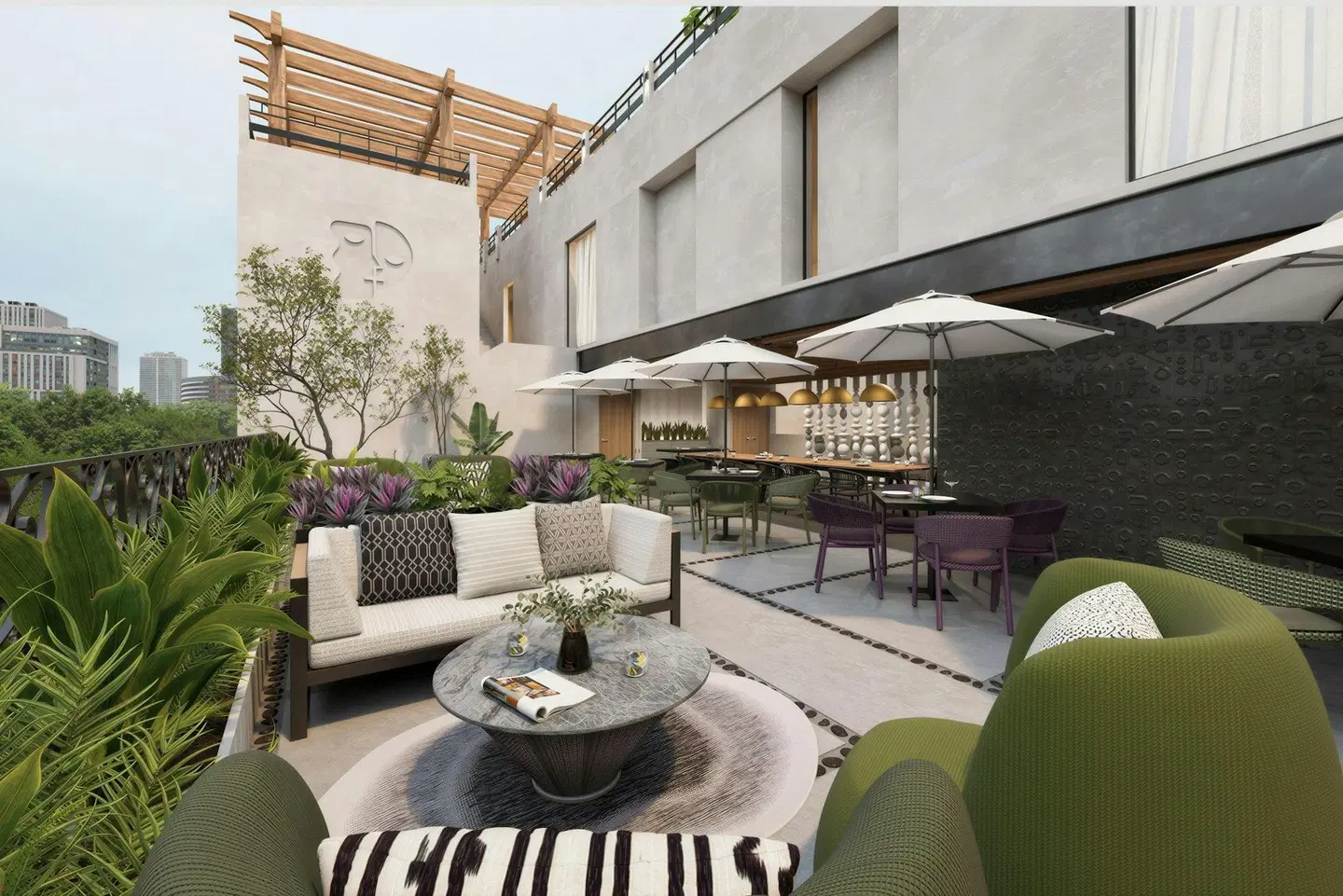 Boca Alameda Hotel, Mexico City, Autograph Collection Terrasse