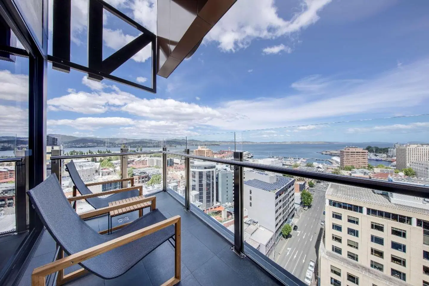 Vibe Hotel Hobart Terrasse