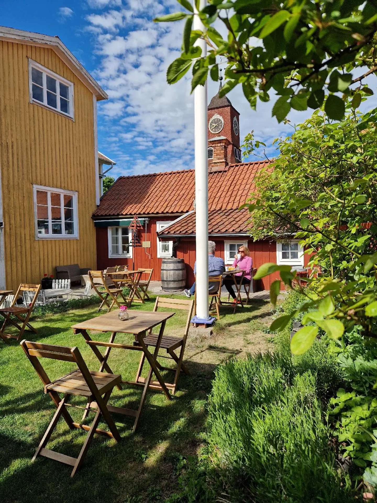 Hotell Klockargården Garten