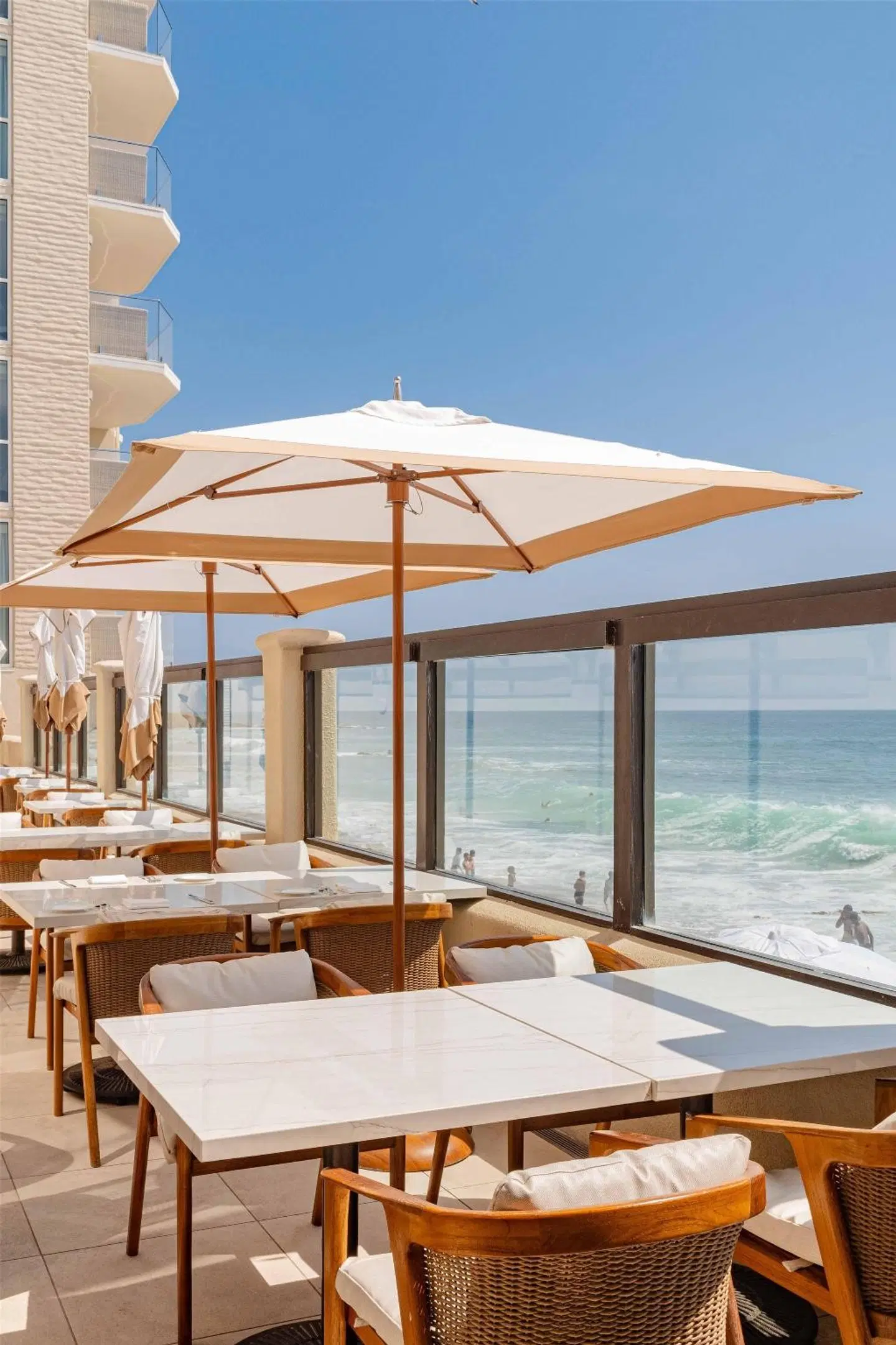 Surf & Sand Laguna Beach Terrasse