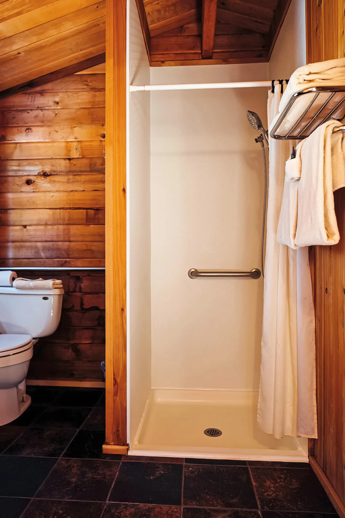 Denali Cabins Badezimmer