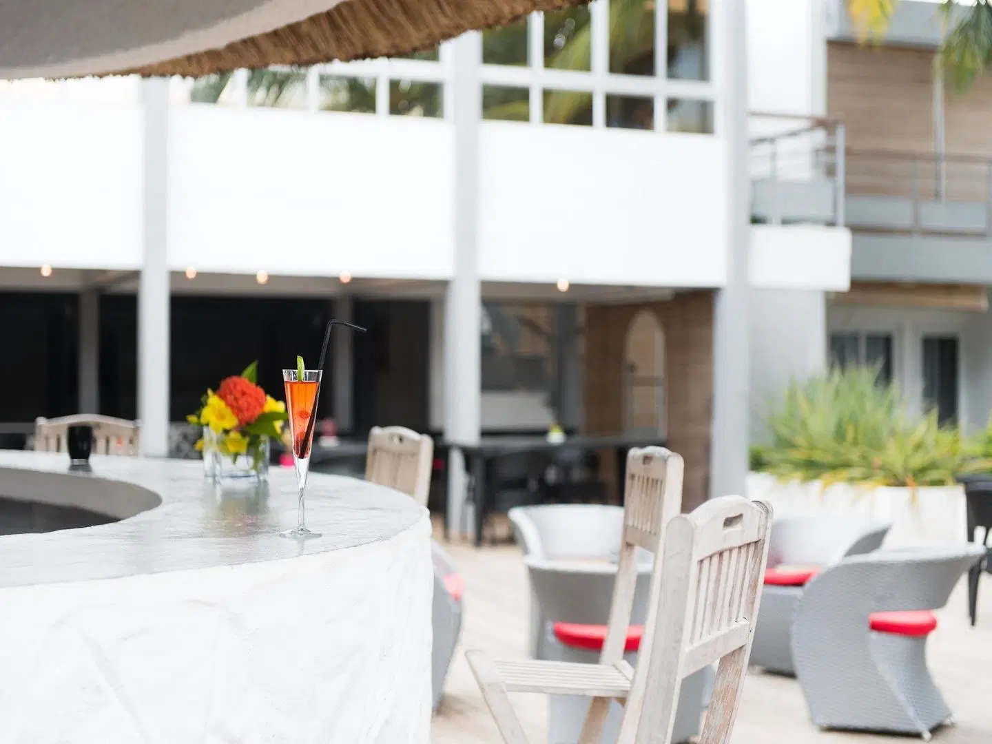 La Tonnelle Guest House Terrasse
