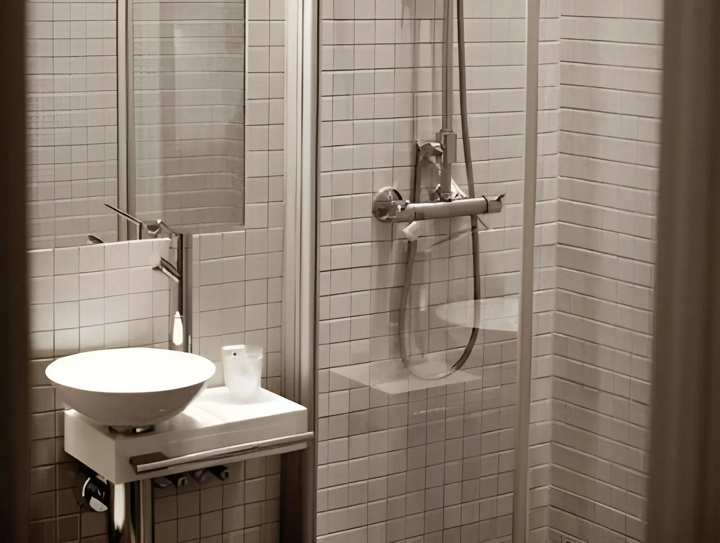 Vertshuset Røros Badezimmer