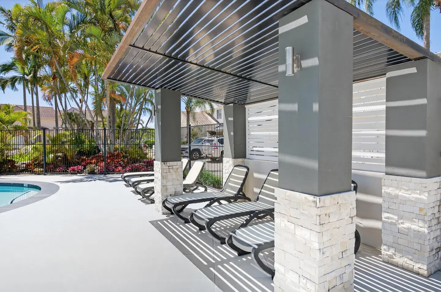 Isle of Palms Resort Terrasse