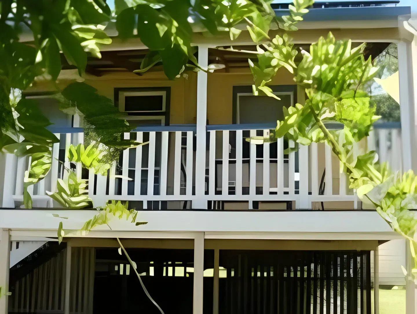 Cypress Ridge Cottages Terrasse