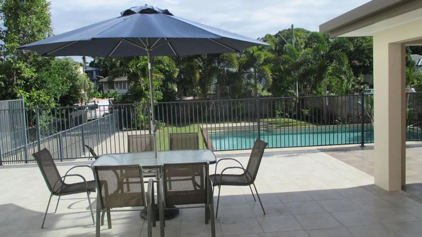 Edge Apartments Cairns Terrasse