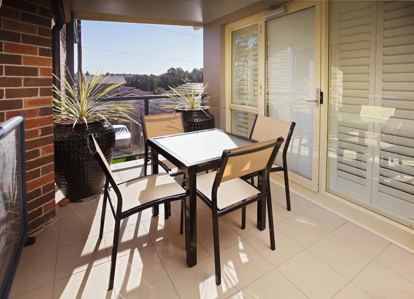 Jesmond Executive Villas Terrasse