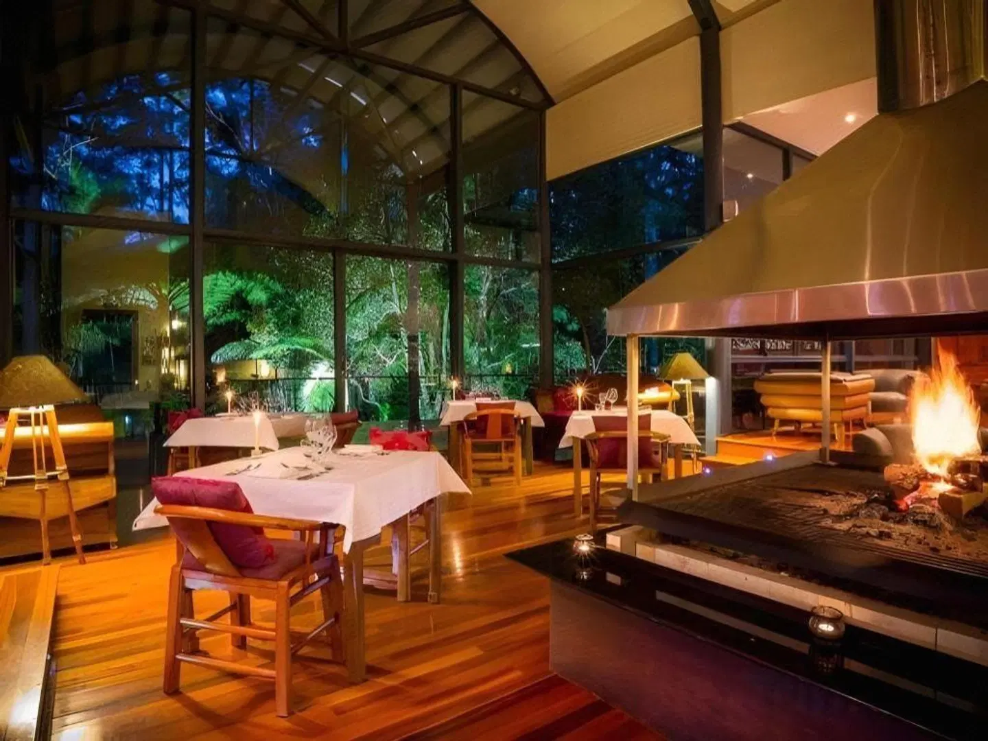 Pethers Rainforest Retreat Restaurant