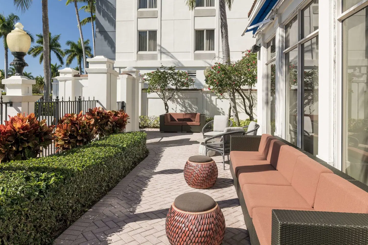 Hilton Garden Inn Boca Raton Terrasse