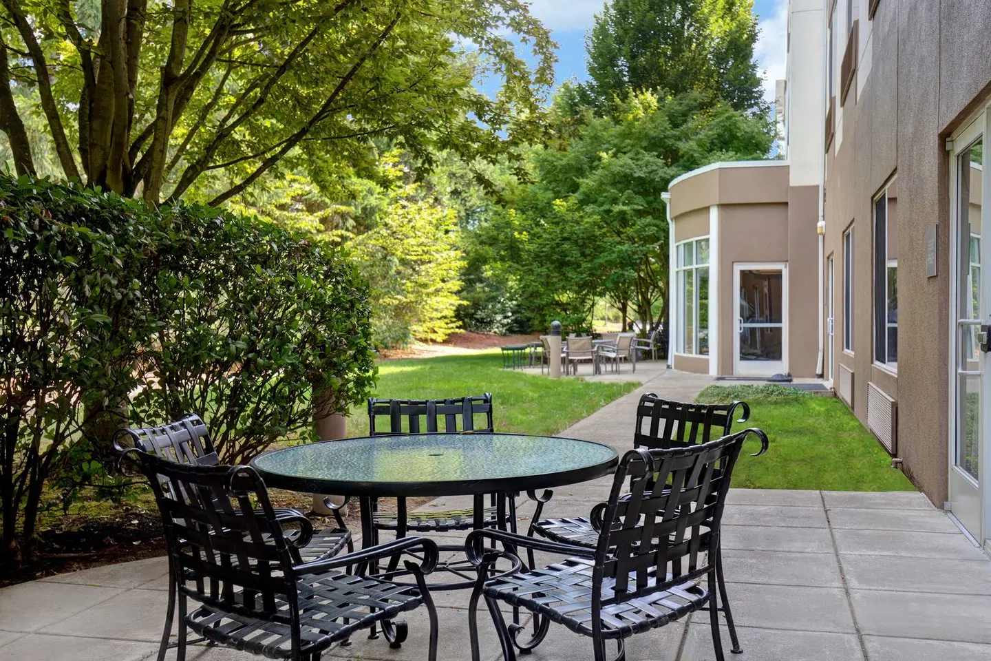 Hilton Garden Inn Portland/Beaverton Terrasse