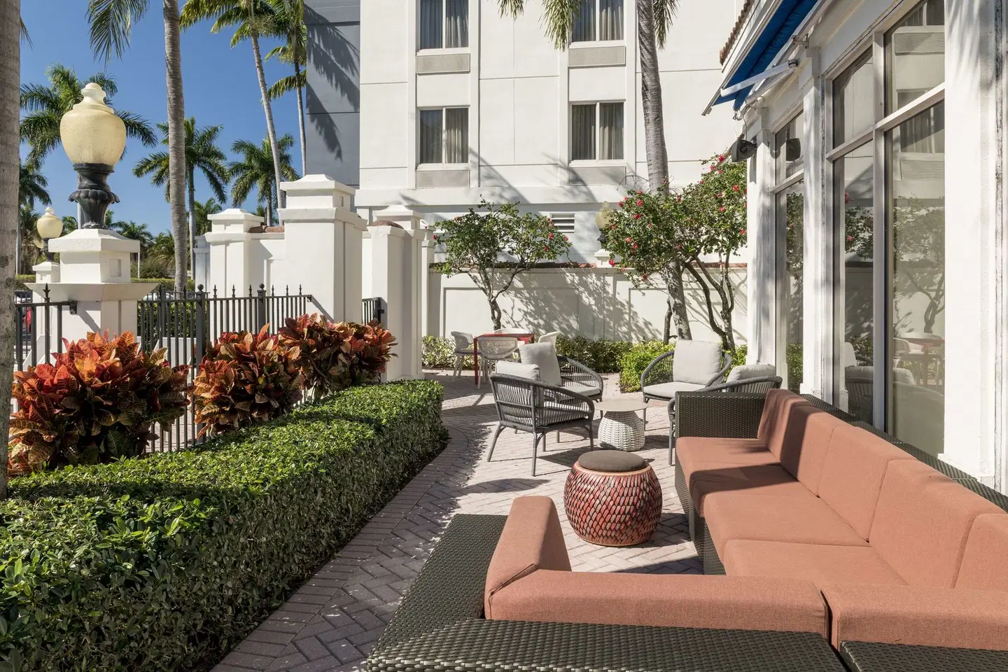 Hilton Garden Inn Boca Raton Terrasse