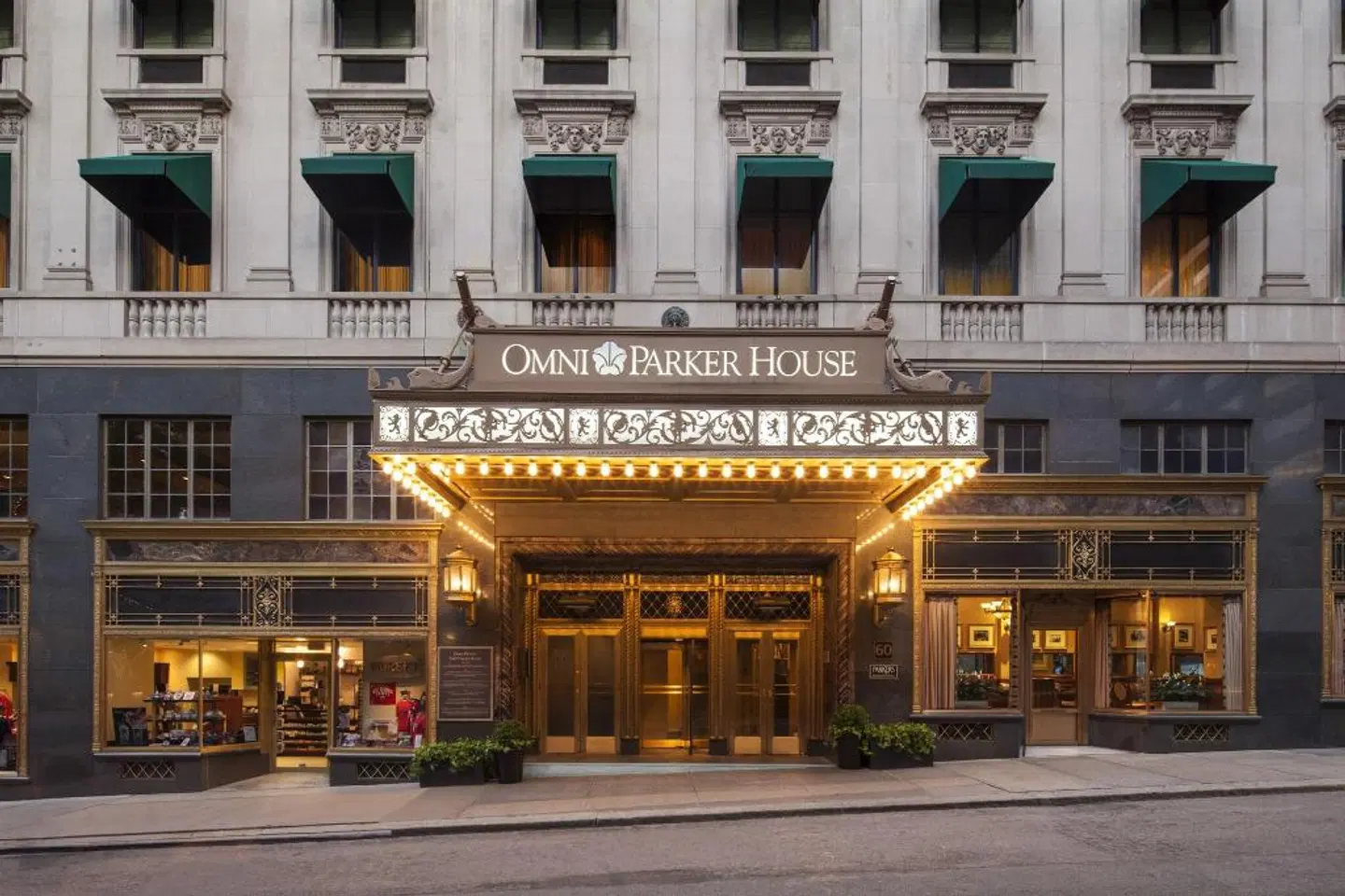 Boston Omni Parker House Hotel EXTERIOR