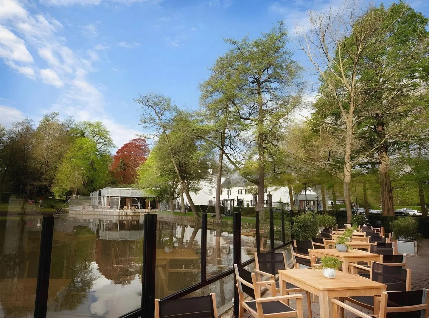 Bilderberg Kasteel Vaalsbroek Terrasse