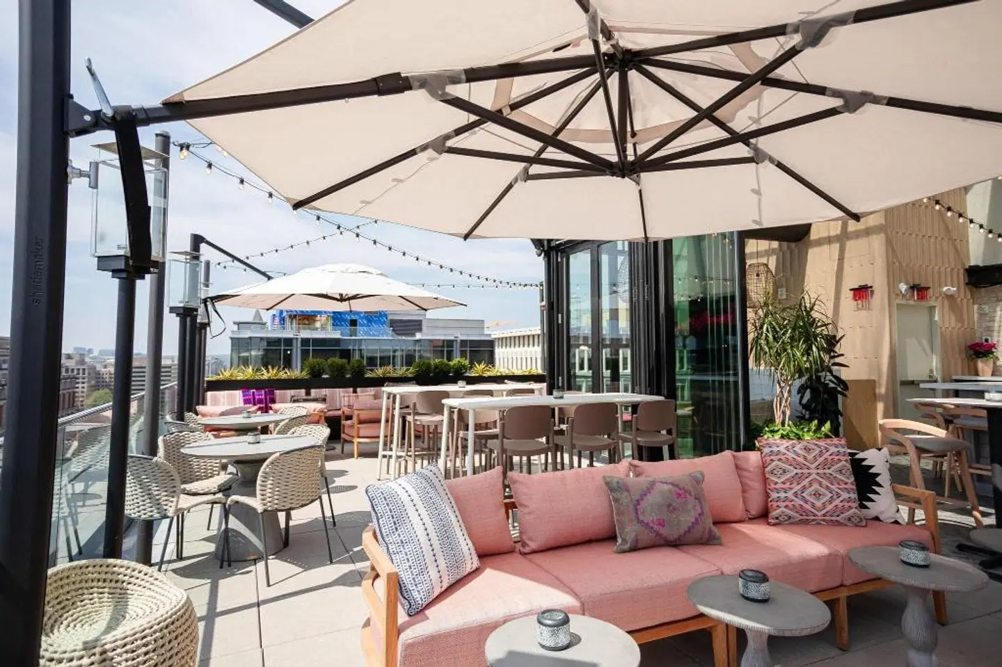 Moxy Washington, DC Downtown Terrasse