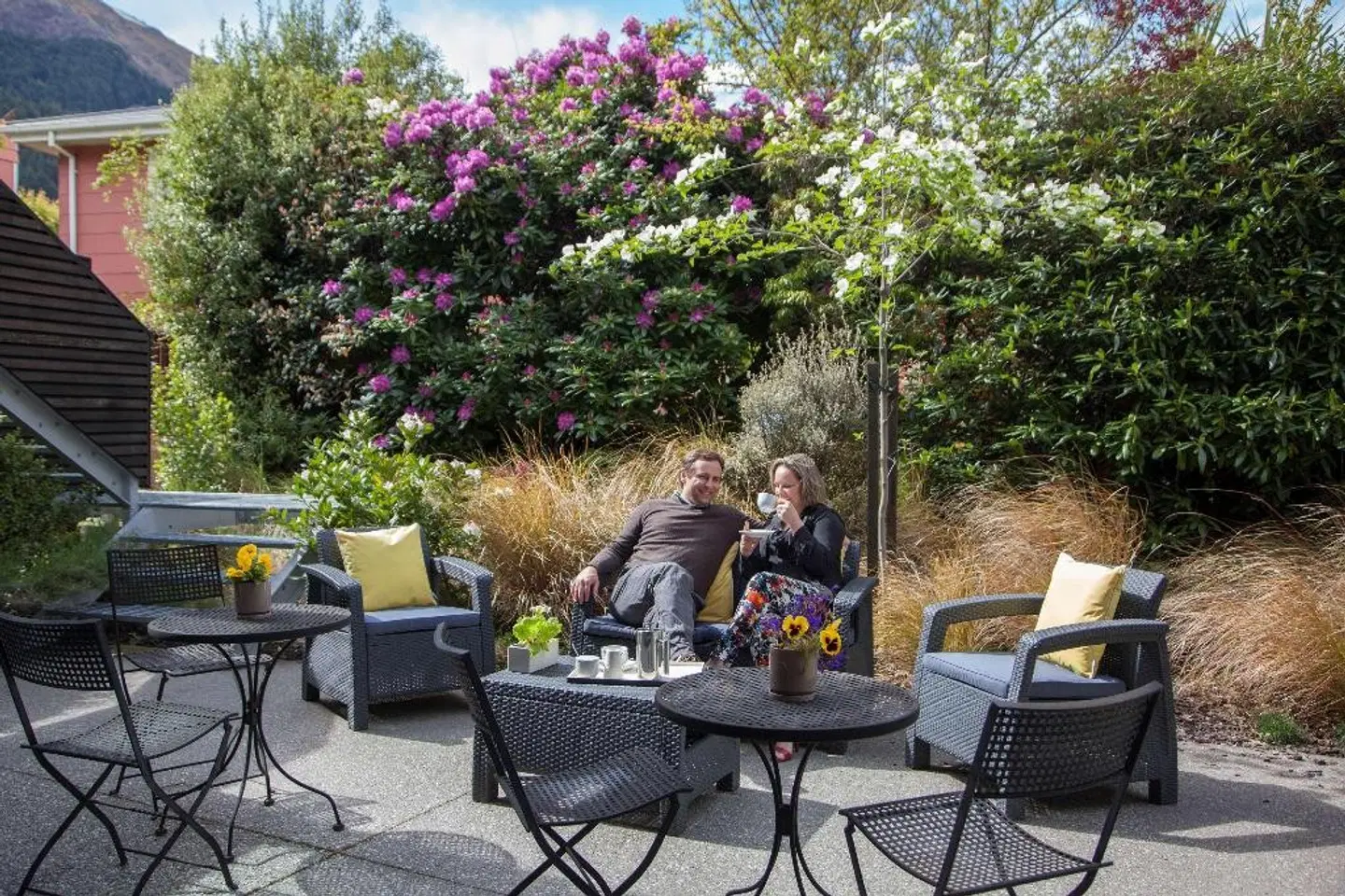 Queenstown Park Boutique Hotel Terrasse