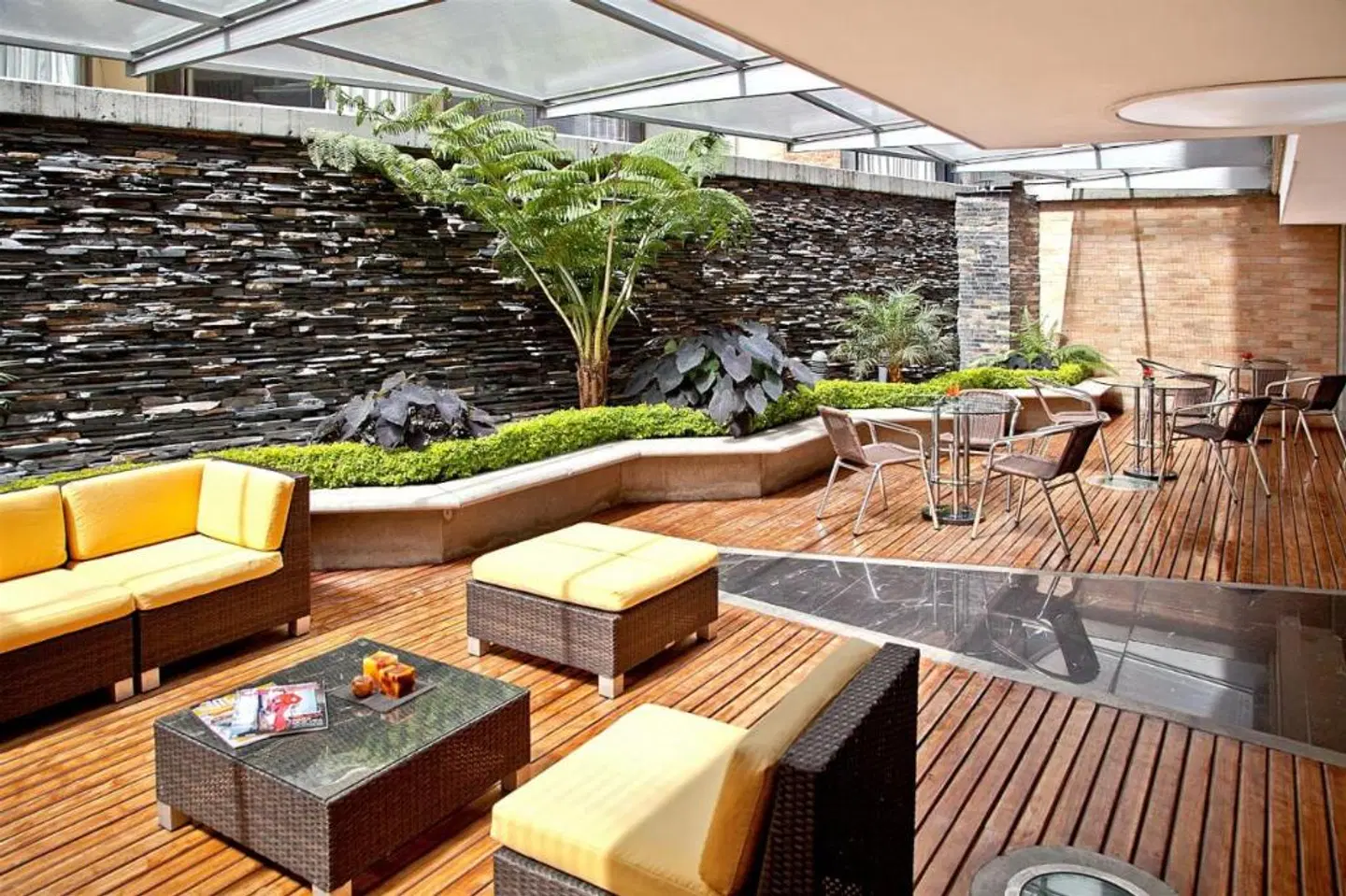 Hotel 5 Elementos Terrasse