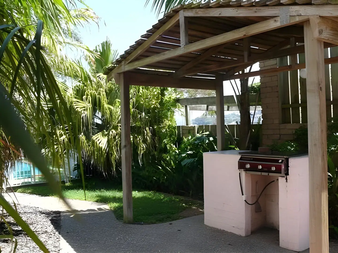 Beach Street Apartments Terrasse