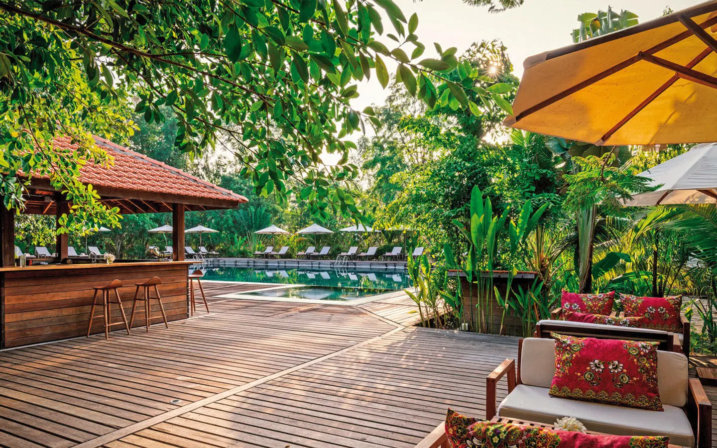 Farmhouse Resort & Spa - Smiling Gecko Garten