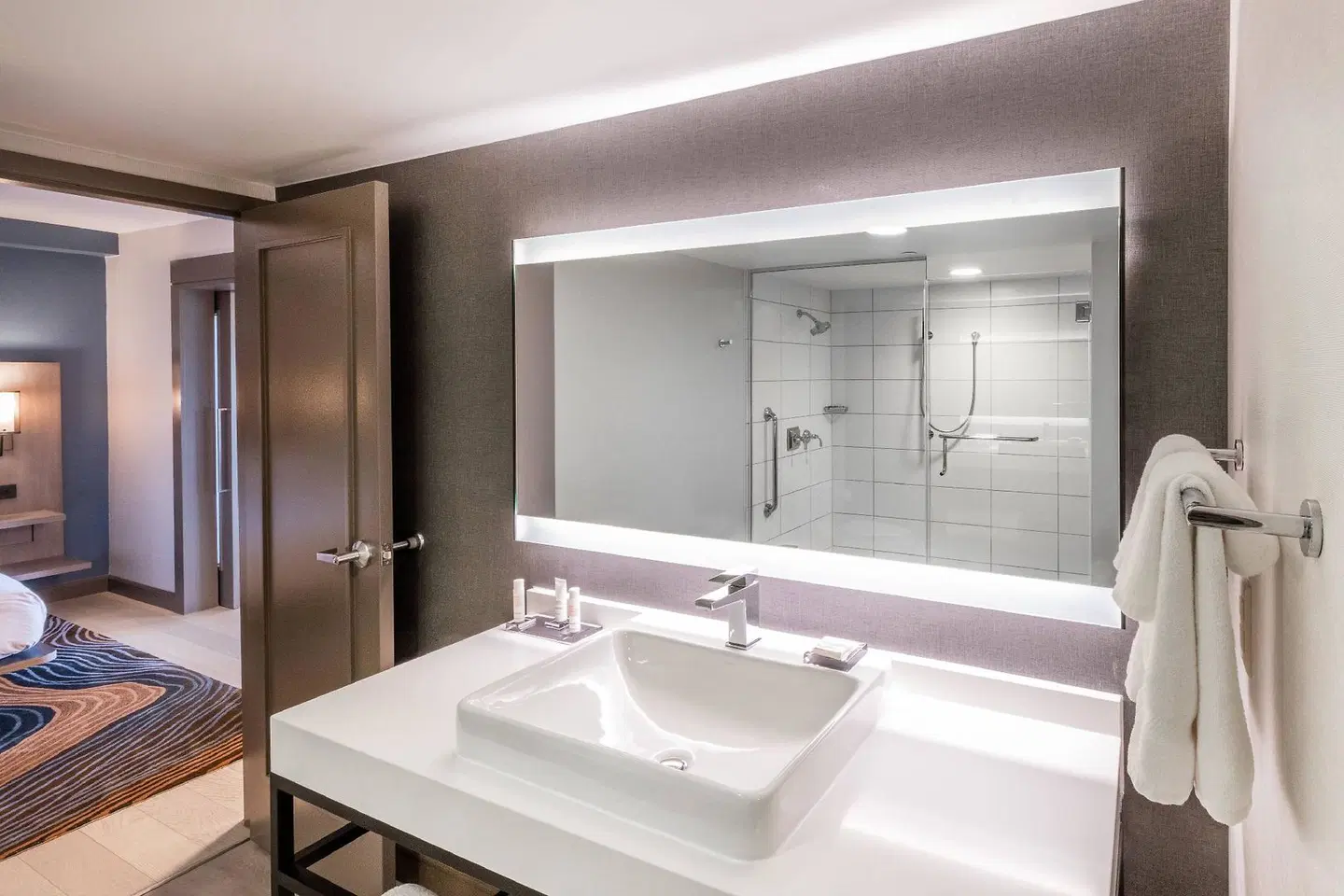 Pittsburgh Airport Marriott Badezimmer