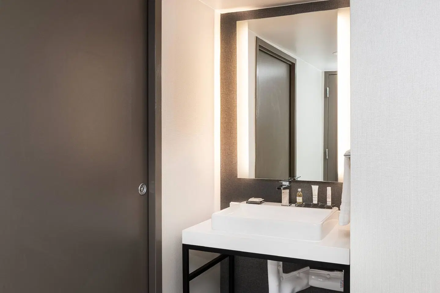 Pittsburgh Airport Marriott Badezimmer
