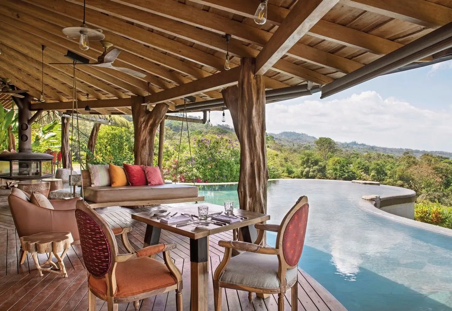 Origins Lodge Terrasse