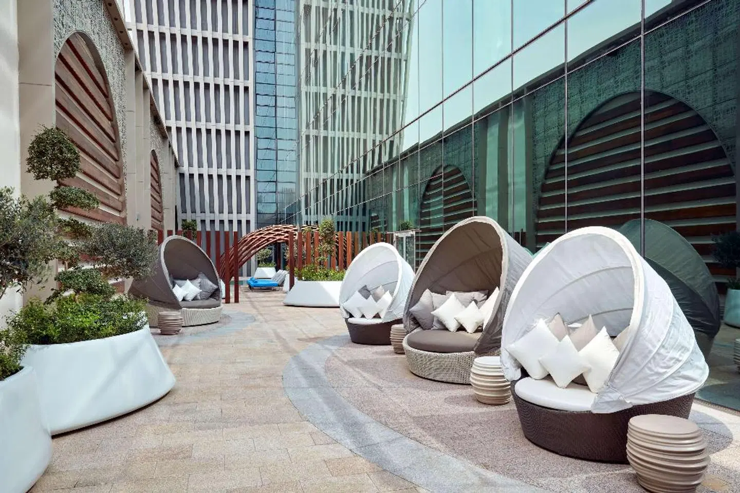 Hilton Garden Inn Kuwait City, Kuwait Terrasse