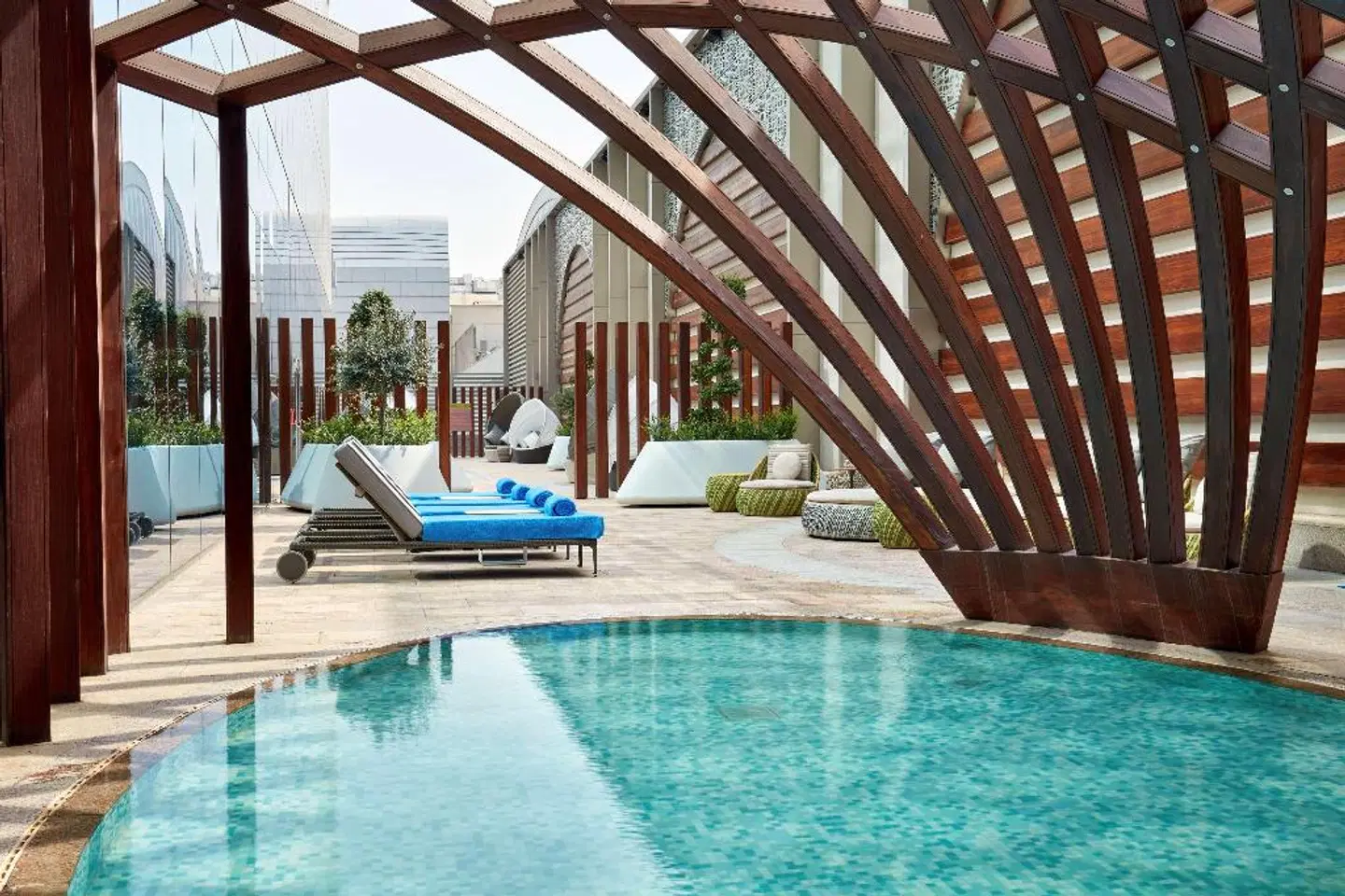 Hilton Garden Inn Kuwait City, Kuwait Hallenbad