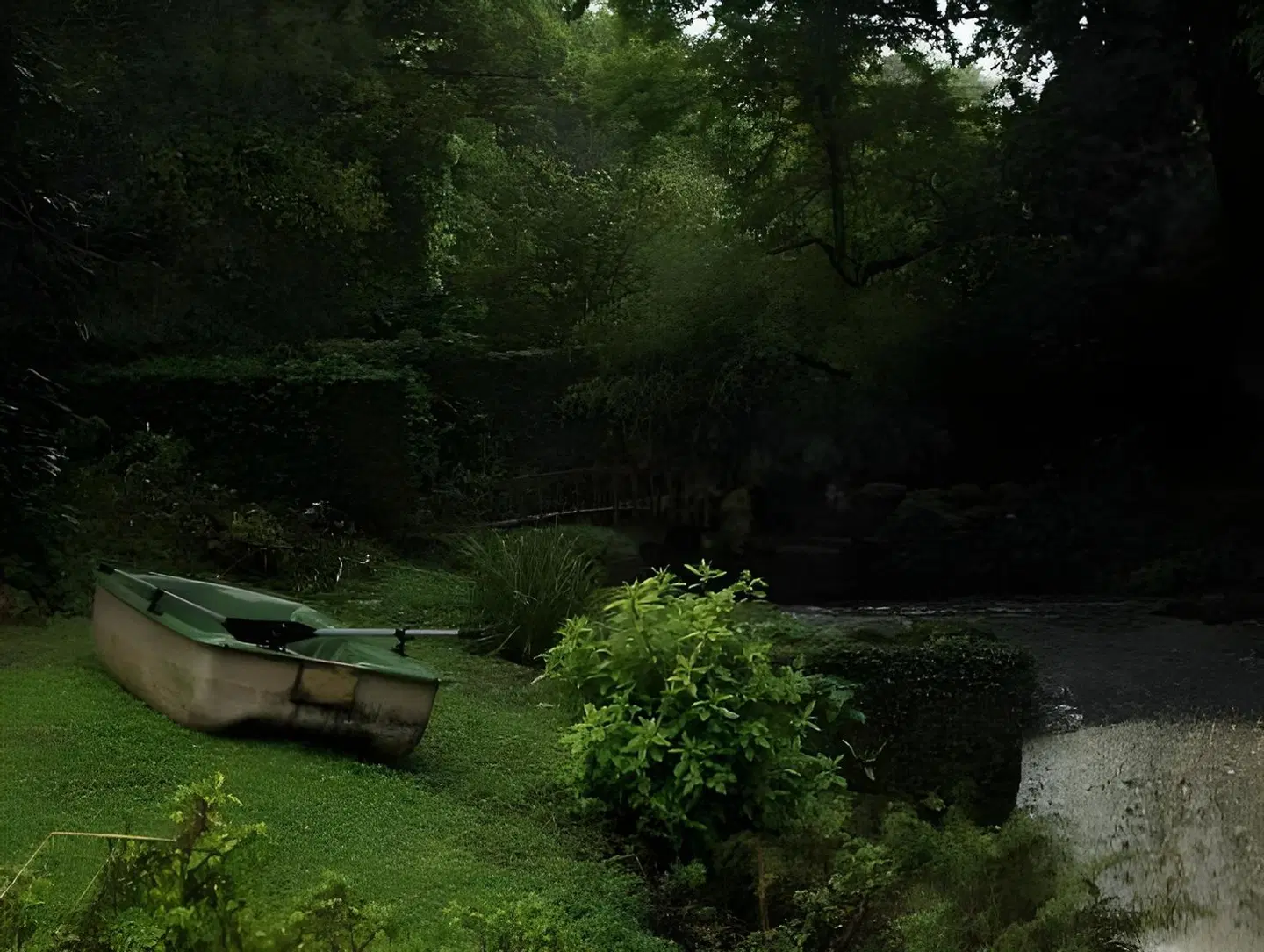 Afon Rhaiadr Country House Garten