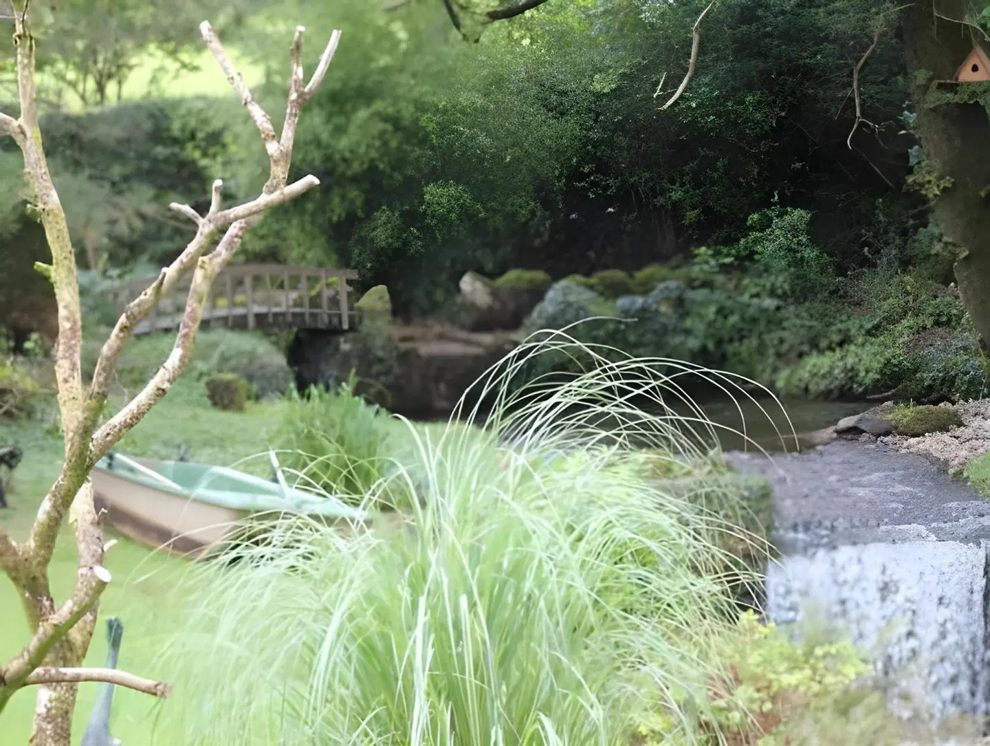 Afon Rhaiadr Country House Garten
