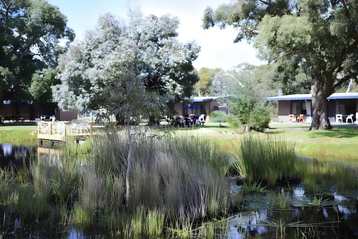 Halls Haven Resort Garten