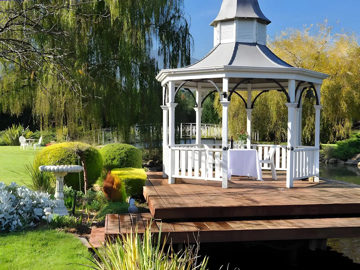 Lakeside Cottage Luxury B&B Garten