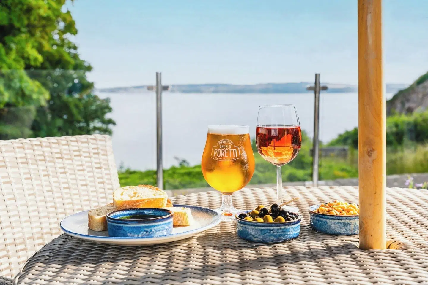 The Headland Hotel & Spa Terrasse