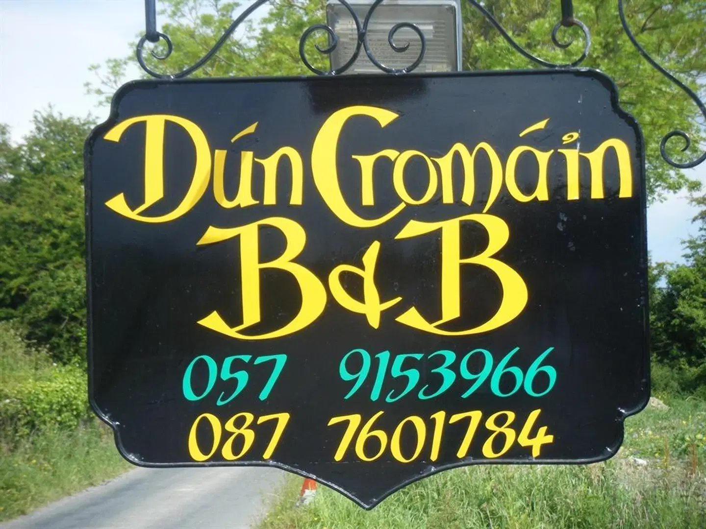 Dun Cromain B&B Landkarte