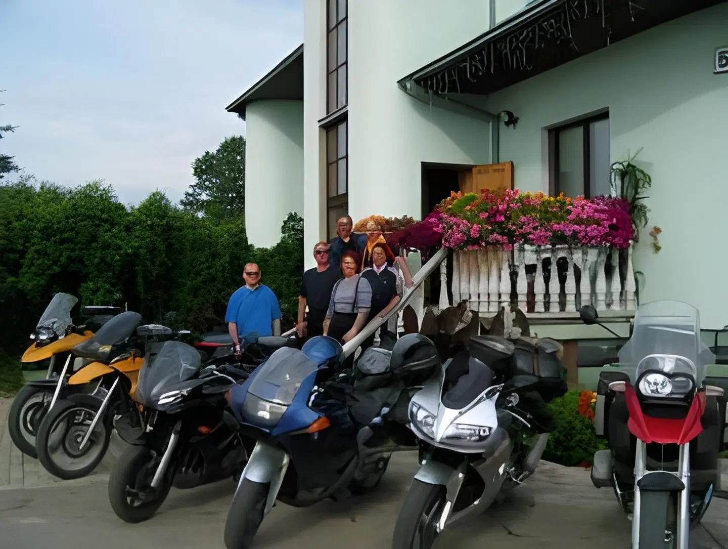 Nemunas Tour Guesthouse Terrasse
