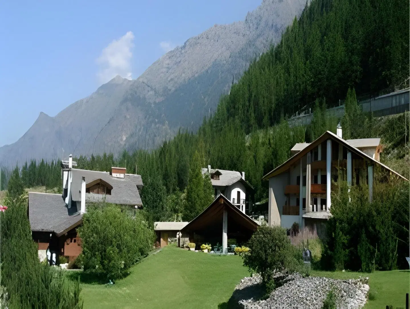 Eco Wellness Hotel Notre Maison Garten